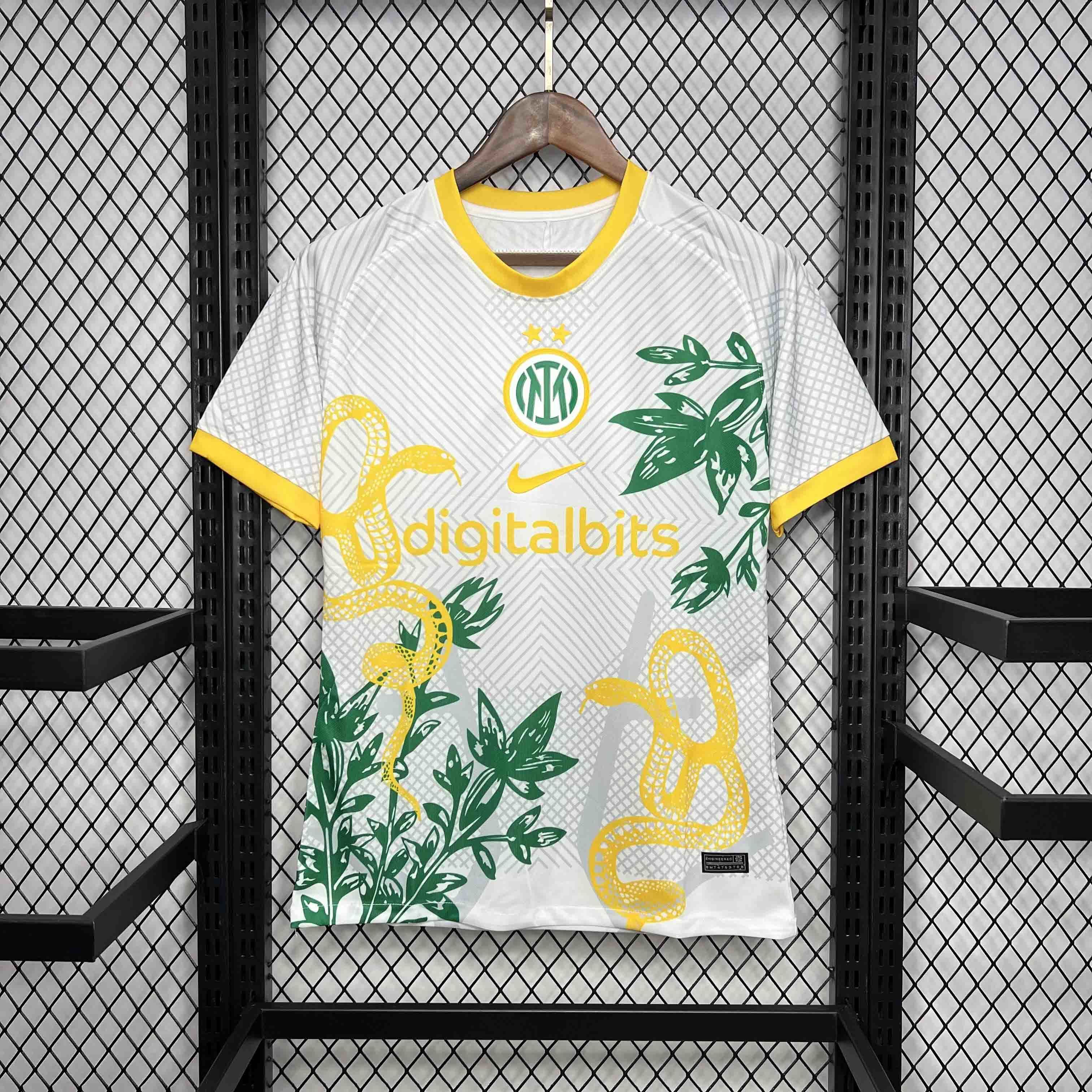 Maillot Concept Inter De Milan - Serpent Jaune
