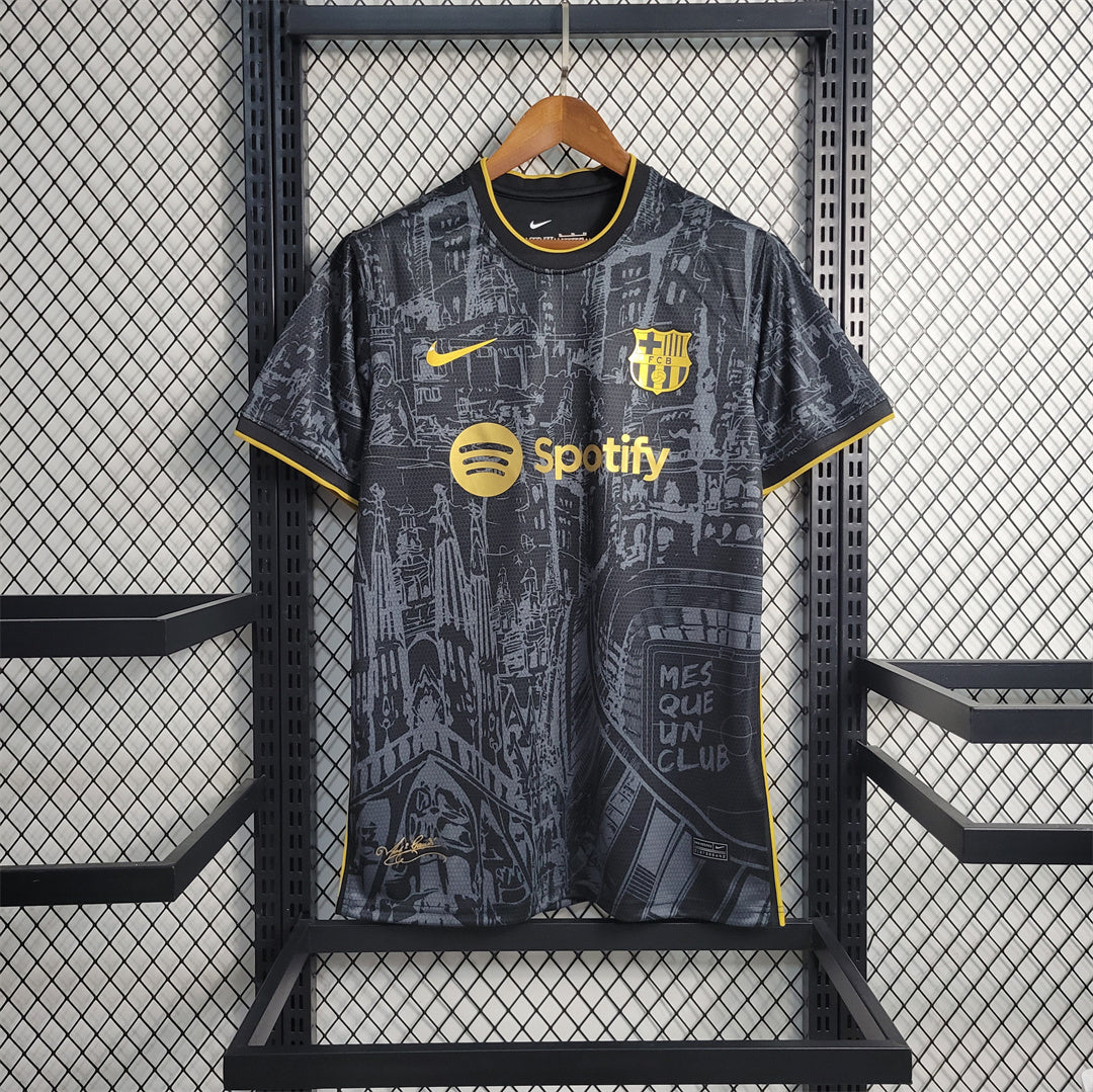 Maillot Concept Barça - Noir & Or