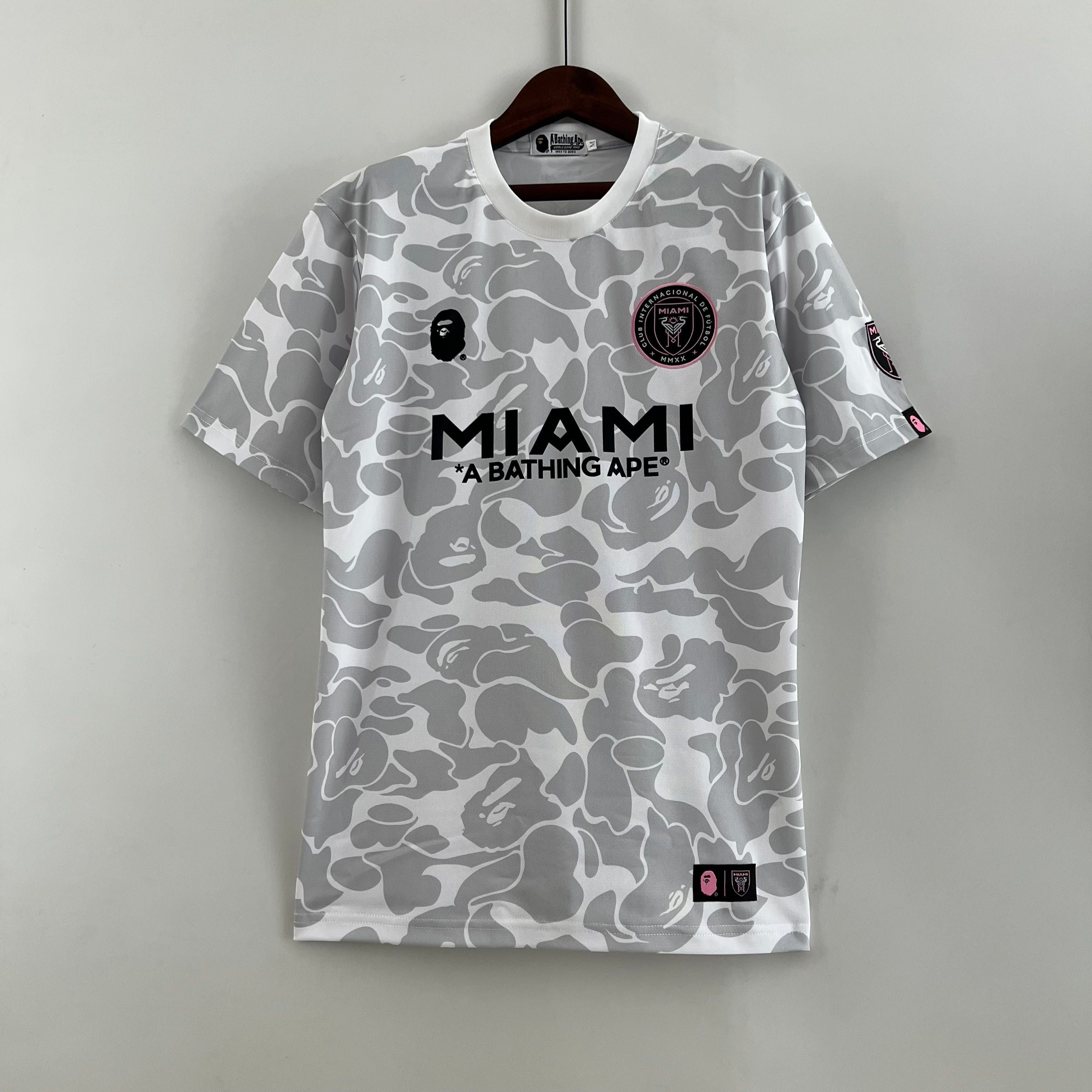 Maillot Concept Inter Miami - Bape Gris